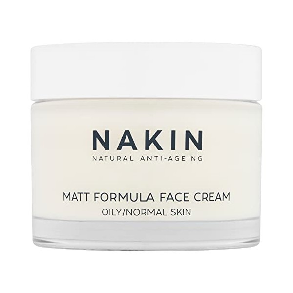 Nakin Crème visage mate/peaux normales 50 ml