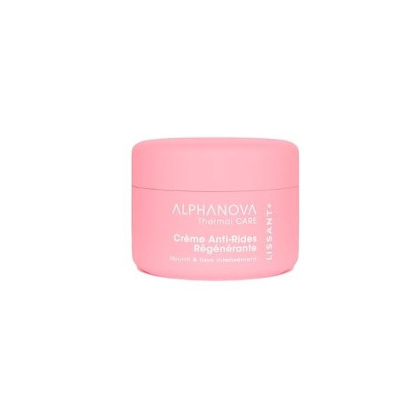 ALPHANOVA THERMAL CARE - Crème Lissante Régénérante LISSANT+ - Acide hyaluronique - Naturelle - Certifiée Bio - 50ml