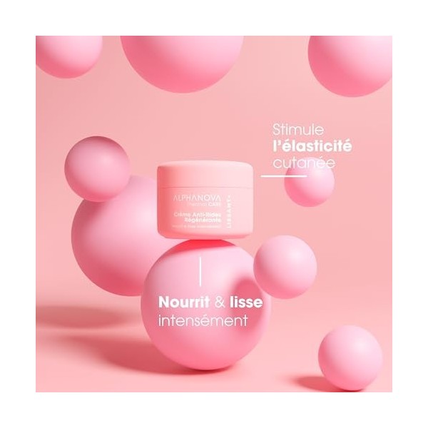 ALPHANOVA THERMAL CARE - Crème Lissante Régénérante LISSANT+ - Acide hyaluronique - Naturelle - Certifiée Bio - 50ml