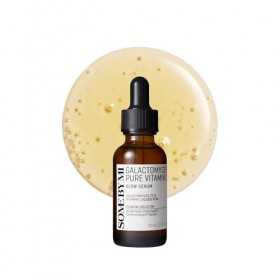 SOME BY MI Galactomyces Pure Vitamin C Glow Serum – 1,01 oz 30 ml – Sérum visage à la vitamine C – Ampoule correctrice des 