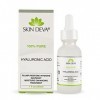 Hyaluronic Acid Serum - 100% Pure - For all types of skin - Best Moisturizing Serum - 1 oz by SKIN DEVA
