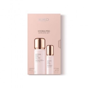 KIKO Milano Hydra Pro Skincare set, Kit De Soin : Crème Hydratante Pour Le Visage Spf 10 Et Sérum Contour Des Yeux