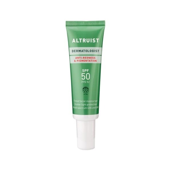 Altruist Dermatologist Crème teintée anti-rougeâtre et pigmentation SPF50 30 ml