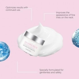 Crème Nourrissante for le Cou for Lhydratation et le Raffermissement - Hydratant for Aider À Lisser Les Rides Du Cou et Amél
