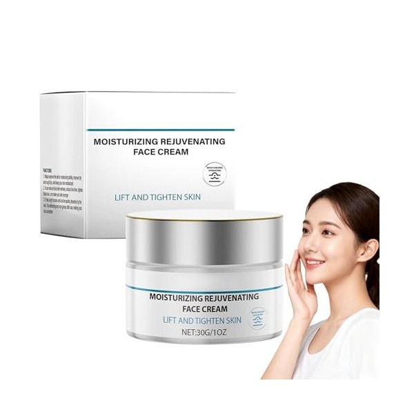 Moisturizing Rejuvenating Face Cream, Anti Aging Face Cream for Women & Men, Facial Lift Creams for Skin Tightening and Firmi...