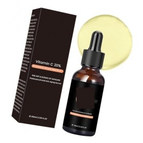 Sérum Visage - Éclaircit le Teint, Restaure Léclat, Améliore la Fermeté, Hydrate et Allège 4pcs 