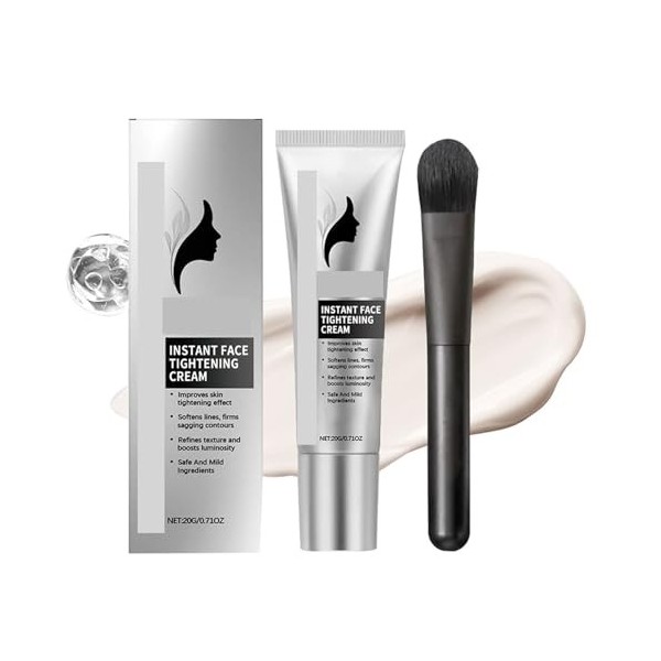 Crème Essence Liftante et Raffermissante - Améliore la Fermeté de la Peau, Réduit Les Poches, Raffermit Les Contours, Amélior