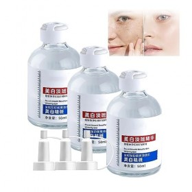 Dissolvant De Taches Noires, SéRum Anti-Taches De Rousseur, éClaircit Le Teint InéGal, SéRum Blanchissant Les Taches De Rouss...