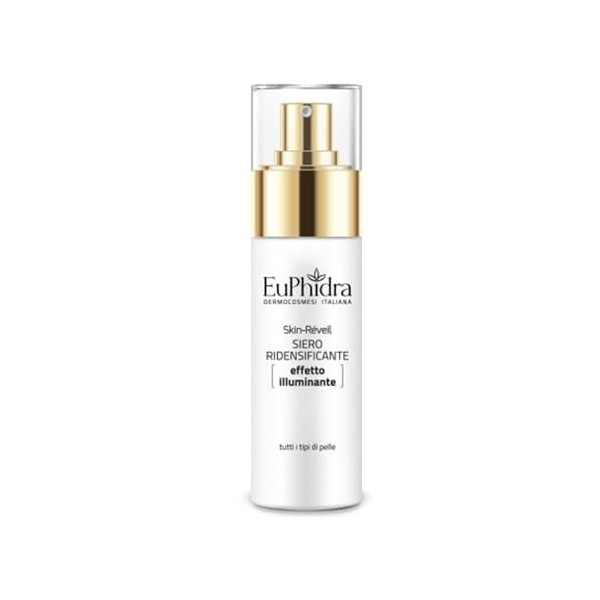 Euphidra Skin Reveil Siero Ridensificante Illuminante Pelli Rilassate, 30ml