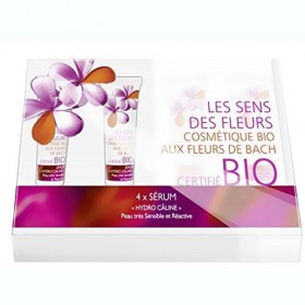 LES SENS DES FLEURS Sérum Hydro Câlin Sérum Peaux Très Sensibles et Réactives - 4x7ml Crème Jour et Nuit