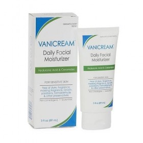 Vanicream, acide hyaluronique et céramides, crème hydratante quotidienne pour le visage, spécialités pharmaceutiques 3 oz – 8
