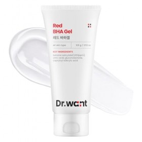 DR.WANT Gel BHA rouge, Gel pour la peau, Hydratation, Soin des pores, Arbre à thé, Cica pour les peaux à imperfections, Soin 