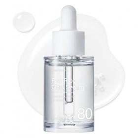 TOSOWOONG Sérum éclat au riz véritable, contenant 80% d’eau de son de riz et de la niacinamide, pour une peau uniforme, un te