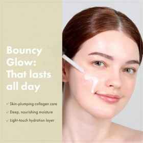 TOSOWOONG Sérum au collagène véritable pour le visage, Sérum hydratant et raffermissant à base de collagène hydrolysé et d’ac