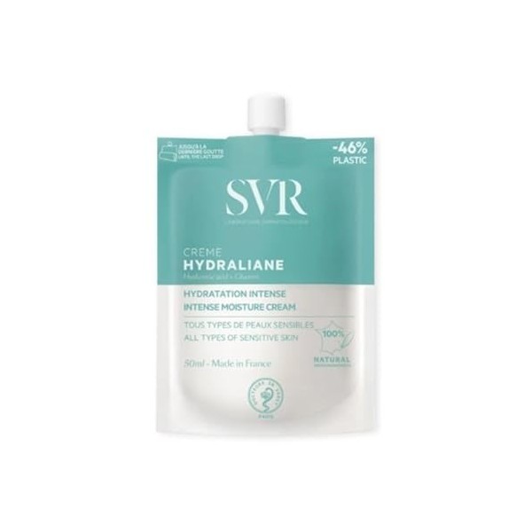 Hydraliane Crème – Crème Hydratante 48h Peaux Normales à Sèches – Acide Hyaluronique & Huiles Végétales – Texture Riche Non G