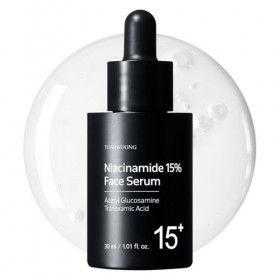 TOSOWOONG Sérum pour le visage à 15% de niacinamide, correcteur des taches brunes, 30ml, 1,01 fl.oz.