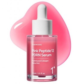 TOSOWOONG Sérum Pink Peptide 12 Pdrn avec ADN de saumon 33ml 1,11 fl.oz.