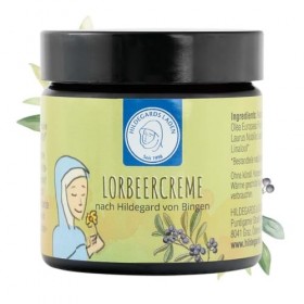 Crème de laurier | daprès Hildegard von Bingen | 100 % naturelle | Crème de soin | fidèle à loriginal | 50 ml