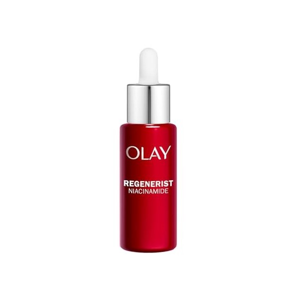 Olay Sérum Niacinamide 24 + Vitamine E avec 99% de niacinamide pure et de vitamine E pour hydrater, défier le vieillissement 