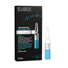 EUBOS En une seconde | Bi Phase Hydro Boost Cure hydratante | Pour tous les types de peau | En cas de stress et de sécheresse