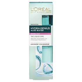 LOreal Paris Hydra Genius Feuchtigkeitspflege, mit Hyaluron und Aloe Water für Sensible Haut, 2er Pack 2 x 70 ml 