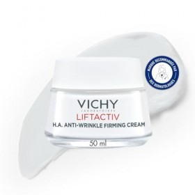 Vichy, Liftactiv, Crème de Jour Anti-Rides Raffermissante, Lisse & Repulpe, Enrichi en Acide Hyaluronique, Pour Peau Sèche, 5