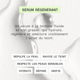 Sérum Régénérant Aloe Paris 30 ml – Sérum régénérant à l’Aloe Vera Bio et Eau Florale de Bleuet Bio – Nourrit, illumine et ré