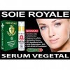 Serum Vegetal Soin Hydratant Régénérant Cellulaire Visage Anti-rides Anti-âge Soie Royale BIO Cure Soyeuse Acide Hyaluronique