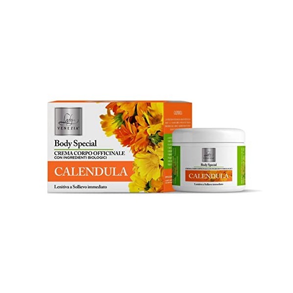 Crème Spéciale 99% Calendula Naturelle au soulagement immédiat - pour les brûlures, les cicatrices - contre lacné, les bouto