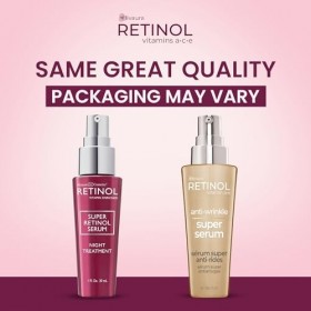 LIVAURA Sérum Super Rétinol 6X – Formule intensive accélère le renouvellement de la peau pendant le sommeil – Cible ridules, 