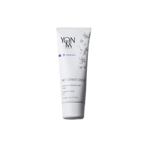 Yon-Ka Nettoyant Crème 100ml - Démaquillant Doux - Éliminez Impuretés et Maquillage avec Menthe Poivrée Apaisante et Glycérin