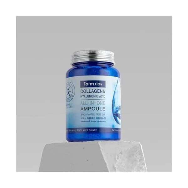 [Farmstay] 24K Gold Prime Ampoule + Collagen Hyaluronic Ampoule Meilleur kit dampoules Or 24 K Peptide Solution Prime Ampou