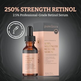 Sérum 250% Rétinol 2,5% AH 5% & Vitamine E 2% – 30ml / 1 fl oz