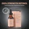 Sérum 250% Rétinol 2,5% AH 5% & Vitamine E 2% – 30ml / 1 fl oz