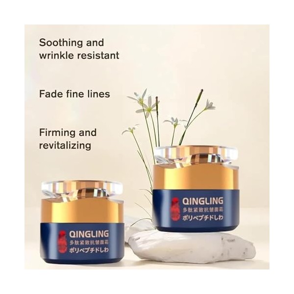 Qingling Creme Gegen Falten, Qingling Face Cream, Qingling Wrinkle Removal Cream, Quinglin Crema Para Arrugas, Polypeptide Ti...