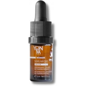 Yonka Paris Sérum CBD – Format 5ml – 100% CBD Pur – Soin Apaisant & Rééquilibrant Visage – Sans Eau, Sans Alcool – Tous Types