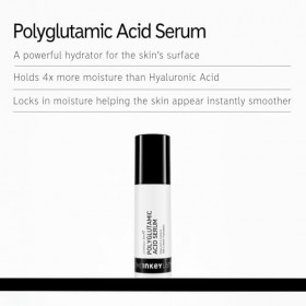 The INKEY List Sérum à 3% dacide polyglutamique aide à maintenir lhumidité pour une peau lisse instantanément 30 ml Lot de Cr...