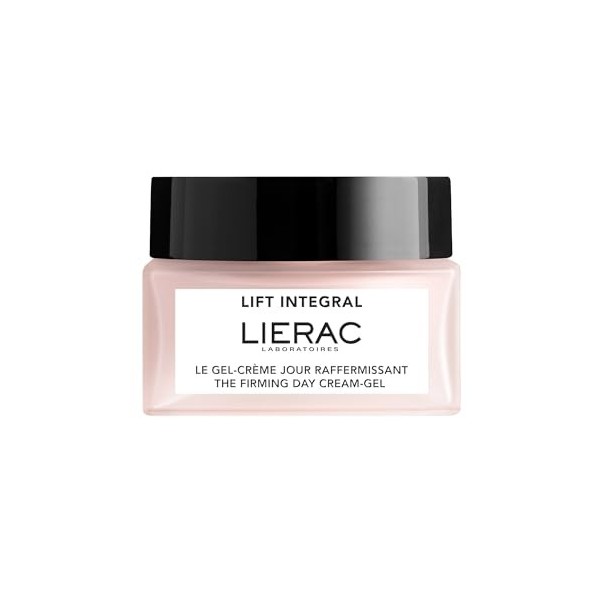 Lierac - Lift Intégral - Gel-Crème de Jour Raffermissant - Acide Hyaluronique & Tulipe Noire - Soin Visage Anti-Rides, Hydrat