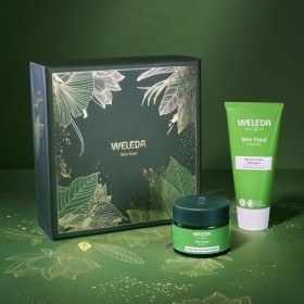 WELEDA - COFFRET SKIN FOOD NOEL 2024 : Gel-en-huile 75ml - Crème de Jour 40ml Crème Jour et Nuit