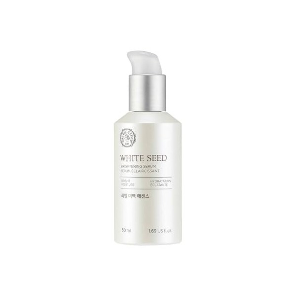 The Face Shop Sérum avec crème hydratante pour le visage avec extrait de graine blanche naturelle - 1.69 oz 50 ml