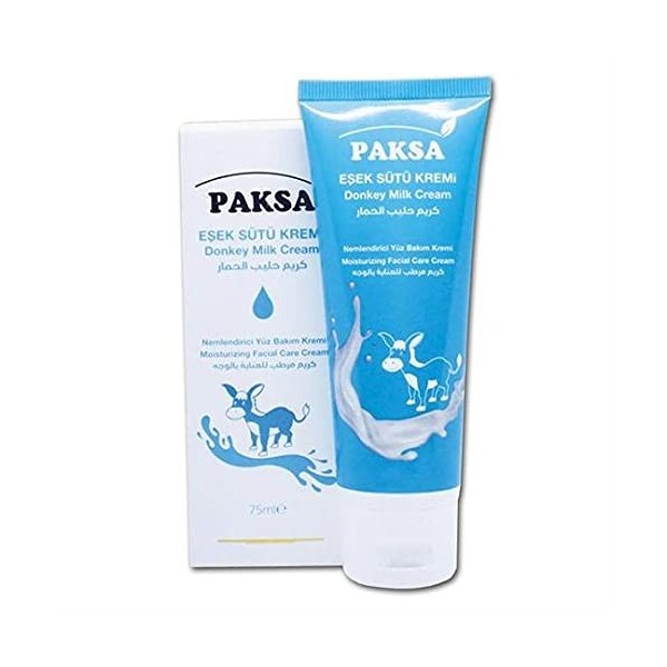 LYSMOSKI Paksa Crème au lait dâne | Soin hydratant bio du visage | Hydratant au lait dânesse de qualité supérieure | Propri