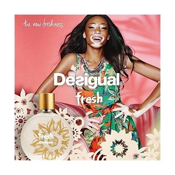 Desigual Fresh Woman 100ml/3.4oz Eau De Toilette Spray Perfume Fragrance for Her