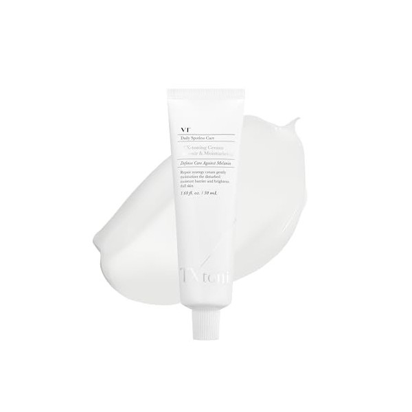VT COSMETICS Crème Visage TX, Hydratant avec Acide Tranexamique, Niacinamide, Glutathion, Réparation de la Barrière Cutanée, 