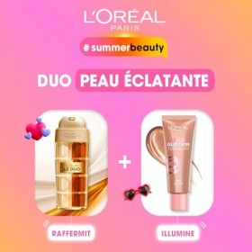Duo Peau Éclatante– L’Oréal Paris – Sérum Age Perfect Le Duo + Fluide Enlumineur Lumi Glotion Teinte 903 - Rides Lissées & Te