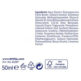 NIVEA Q10 Power Crème de jour anti-rides et raffermissante pour une peau plus lisse et plus jeune SPF 15 50 ml