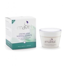 Crème visage normalisante AMAVITAL pour peaux mixtes et impures