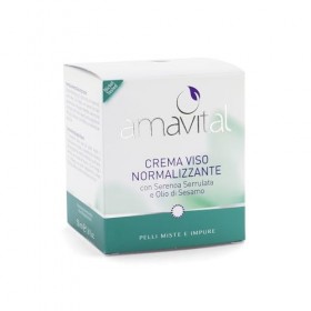 Crème visage normalisante AMAVITAL pour peaux mixtes et impures