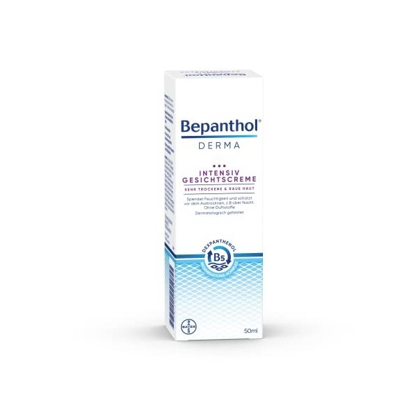 Bepanthol Derma Intensiv Gesichtscreme, 50 ml Crème