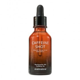 shaishaishai Sérum tonifiant Caffein Shot Blemish avec 10 % de niacinamide et 5 % de caféine pour un teint uniforme, réductio