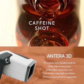 shaishaishai Sérum tonifiant Caffein Shot Blemish avec 10 % de niacinamide et 5 % de caféine pour un teint uniforme, réductio